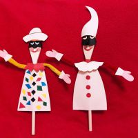 laboratorio creativo con marionette online per bambini